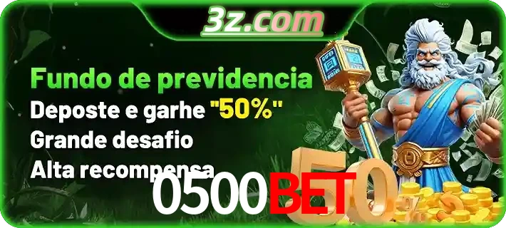 Promoções Apostas Esportivas 0500bet